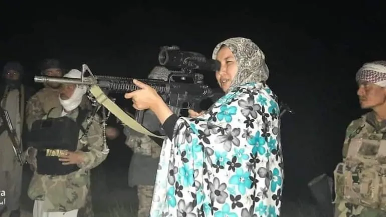 Salima Mazari, who took up arms to fight Taliban in Balkh, captured in Afghanistan - World News