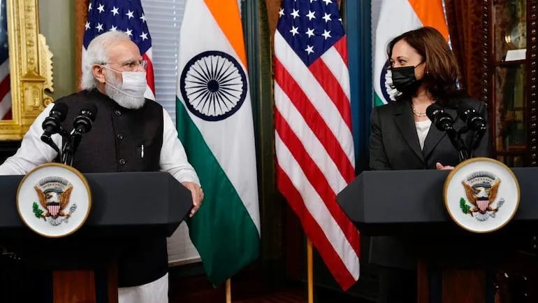 PM Modi and Kamala Harris 