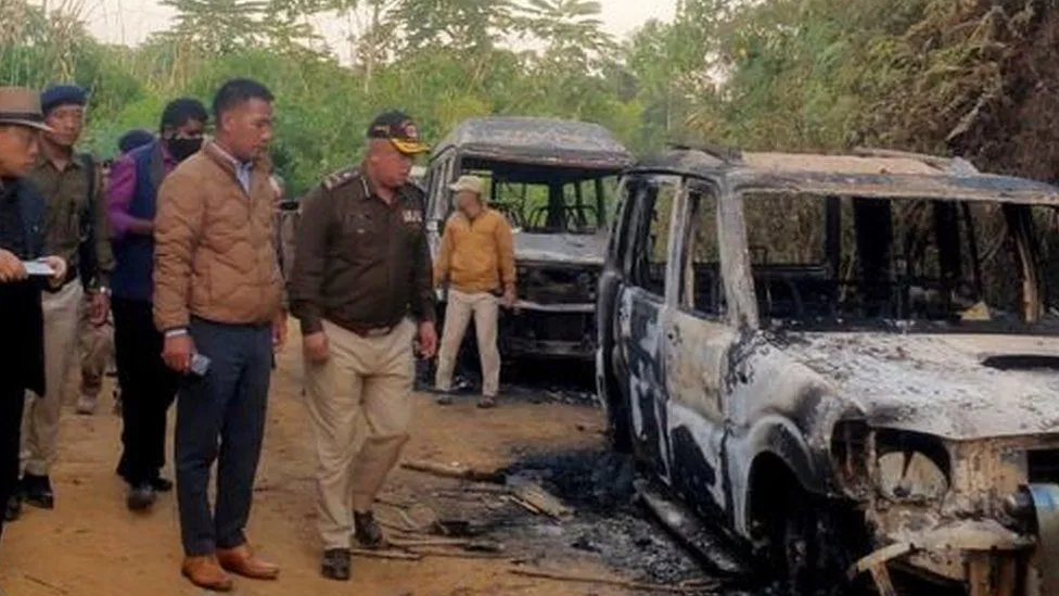 Nagaland: Indian state tense after killing of 14 civilians - BBC News