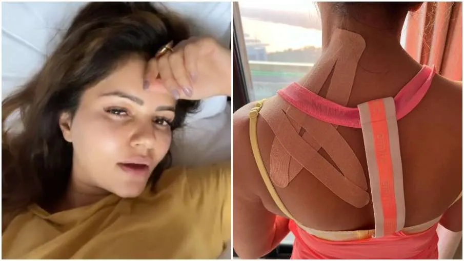 Rubina Dilaik suffered injury, bandage on back and shoulder, photo surfaced - Edules