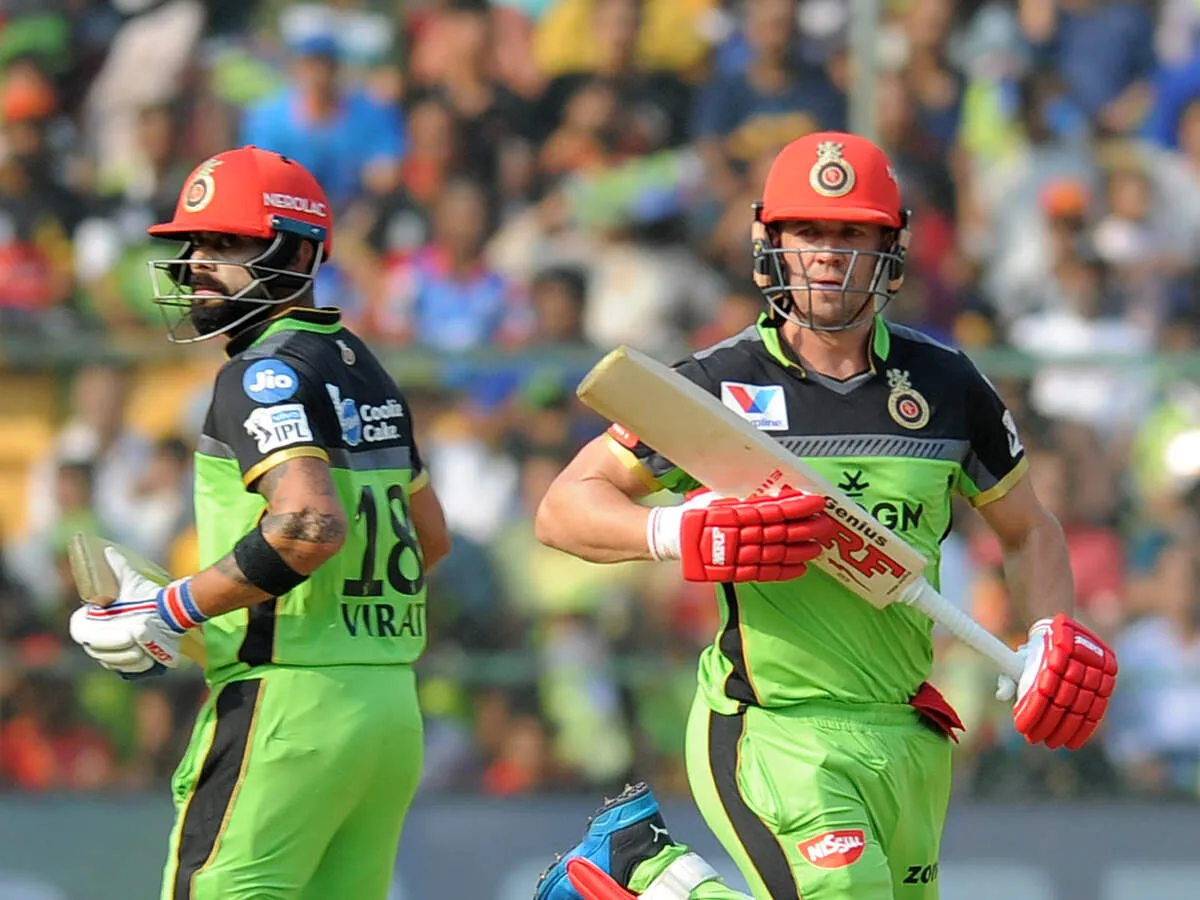 Virat Kohli and AB de Villiers