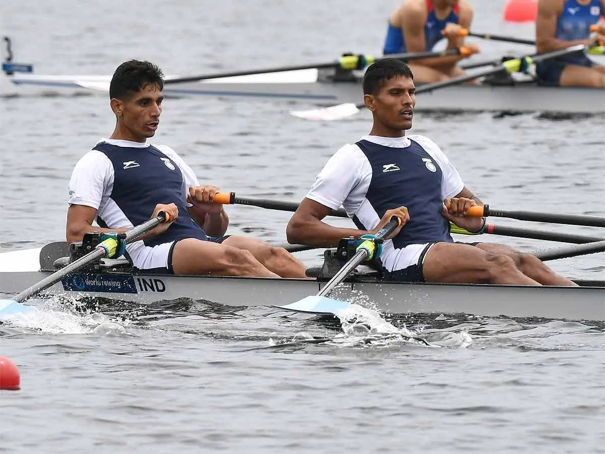Arjun Jat and Arvind Singh qualify for rowing men's doubles sculls event for Tokyo Olympics | Tokyo Olympics News - Times of India