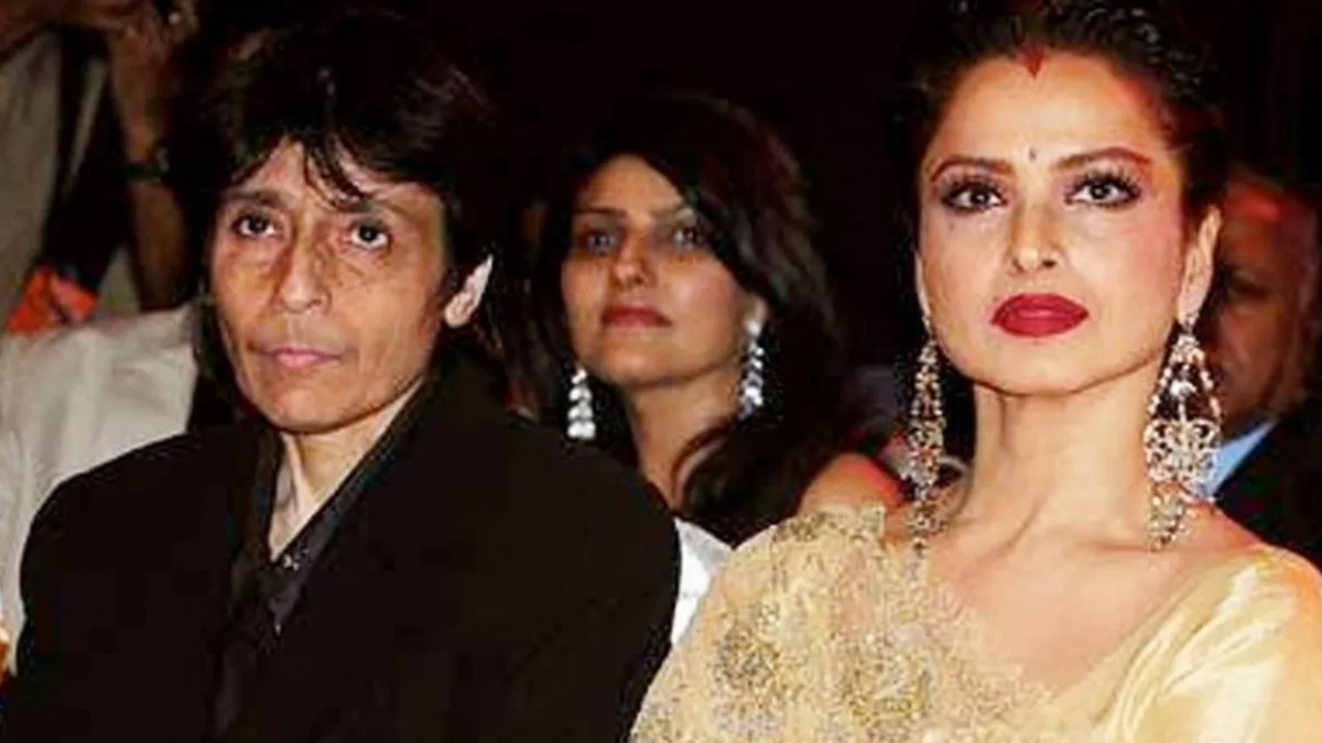 Rekha  With Her Secretary
