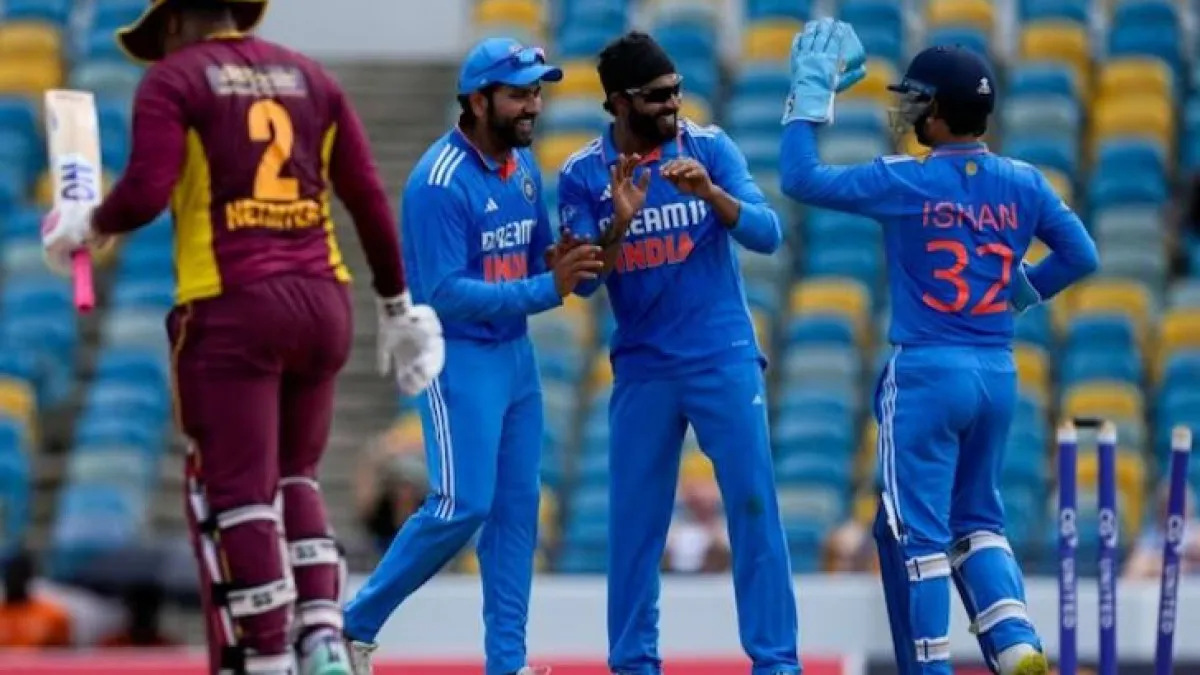 Rohit Sharma, Rabindra JAdeja And Ishan Kishan