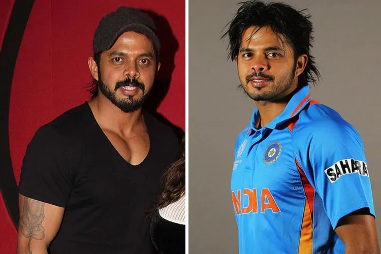 S. Sreesanth then and now pics