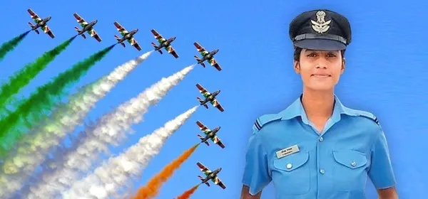 Aanchal Gangwal; becomes IAF's top Flying Officer - NewsBharati