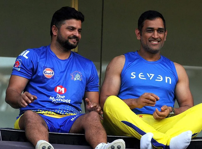 Raina and Dhoni