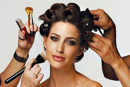 How nice | Hair and makeup artist, Bridal hair and makeup, Hair makeup