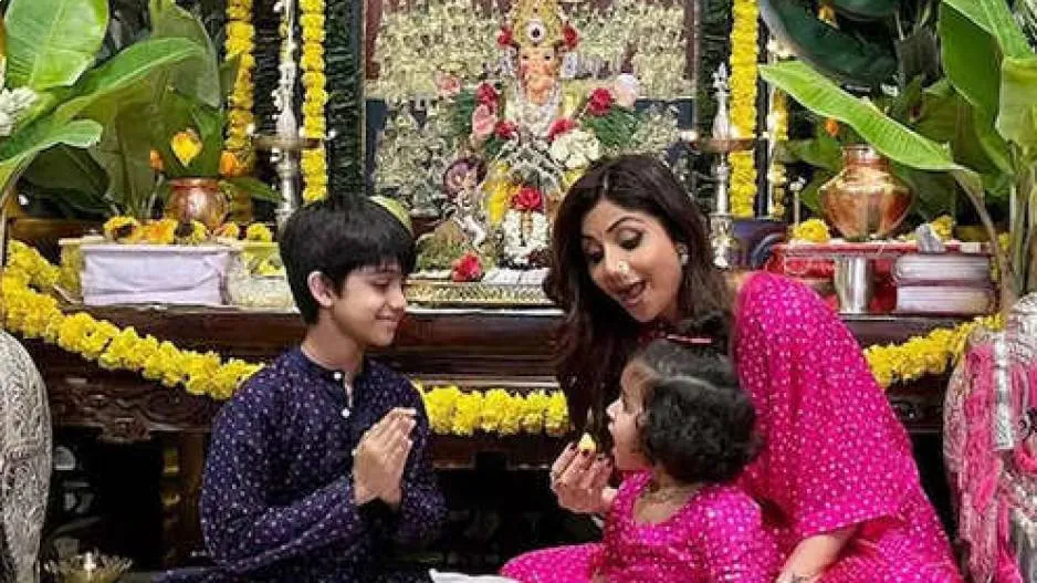 shilpa and her family