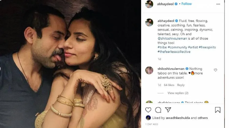 Abhay Deol with Shilo Shiv Suleman