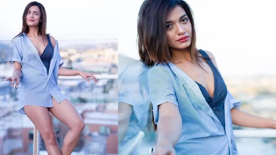 Divya Agarwal share BTS video