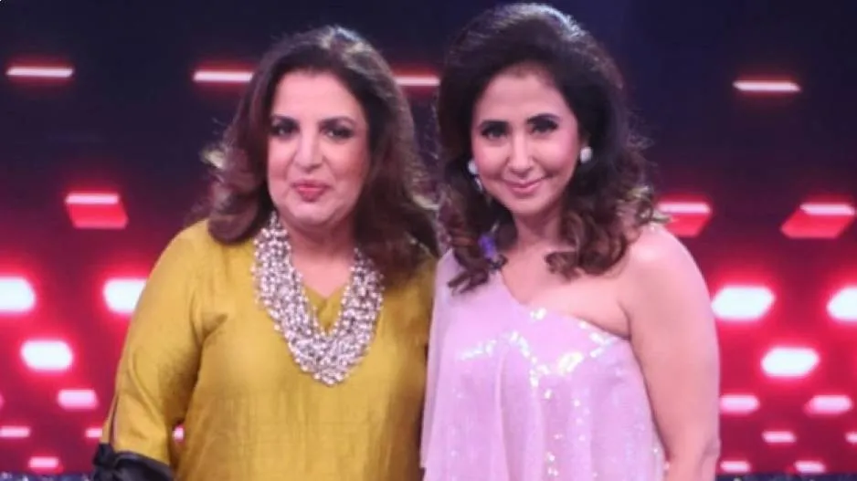 Urmila with Farah Khan