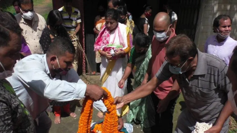 Rajalakshmi died in the arms of friend Namrata