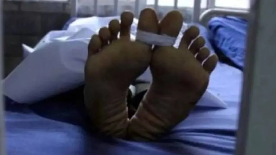 Woman slept near the corpse