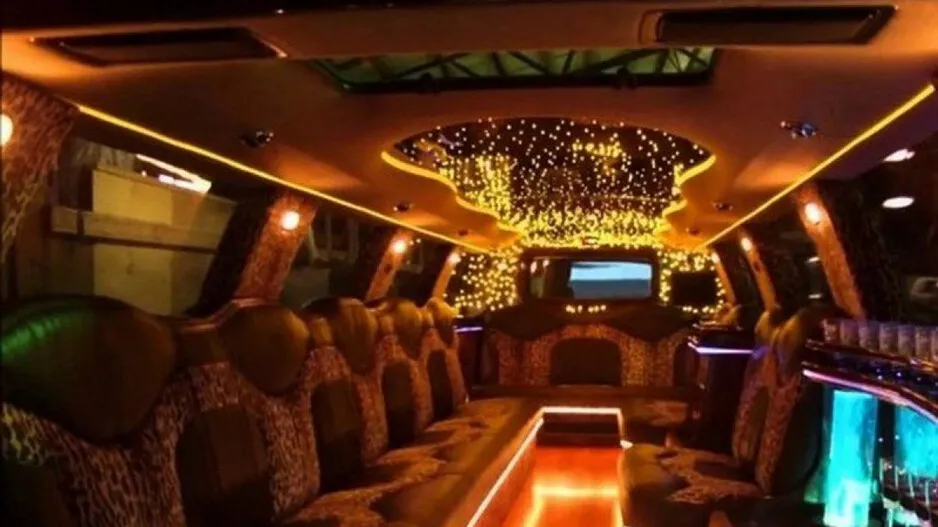 Meet American Dream: A car with helipad, swimming pool and mini golf course