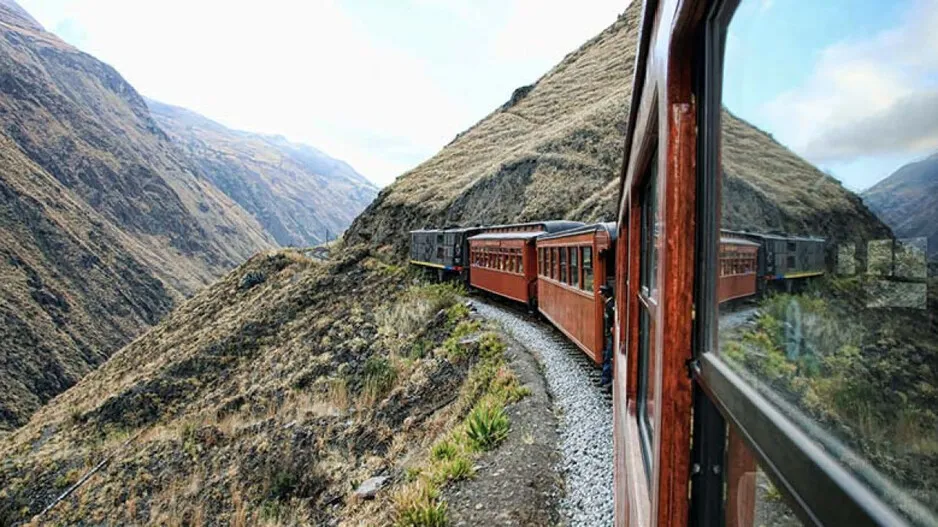 The devil's nose Raillway track