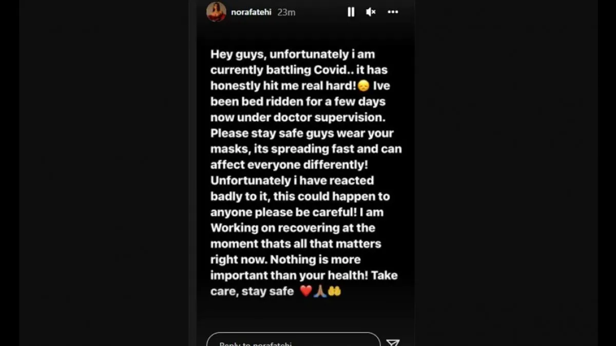 Nora Fatehi Instagram