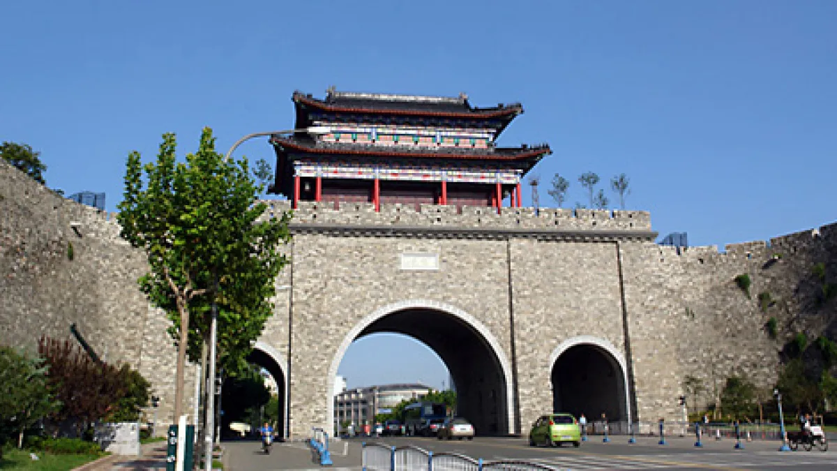 China wall, nanjing