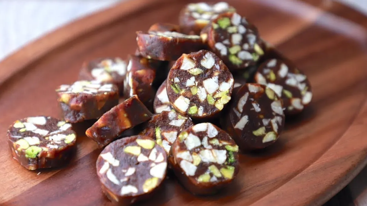 dry fruits chocolate barfi