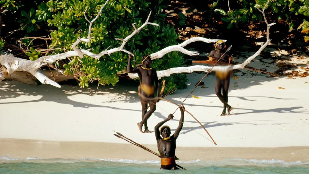 North sentinel Island, one of covid free places on earth