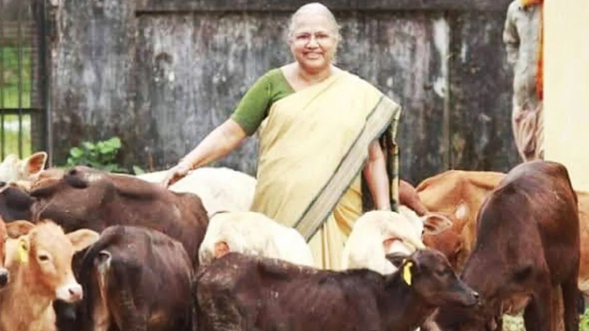 Sosamma Iype found Padma Shri for saving vechur breed cows