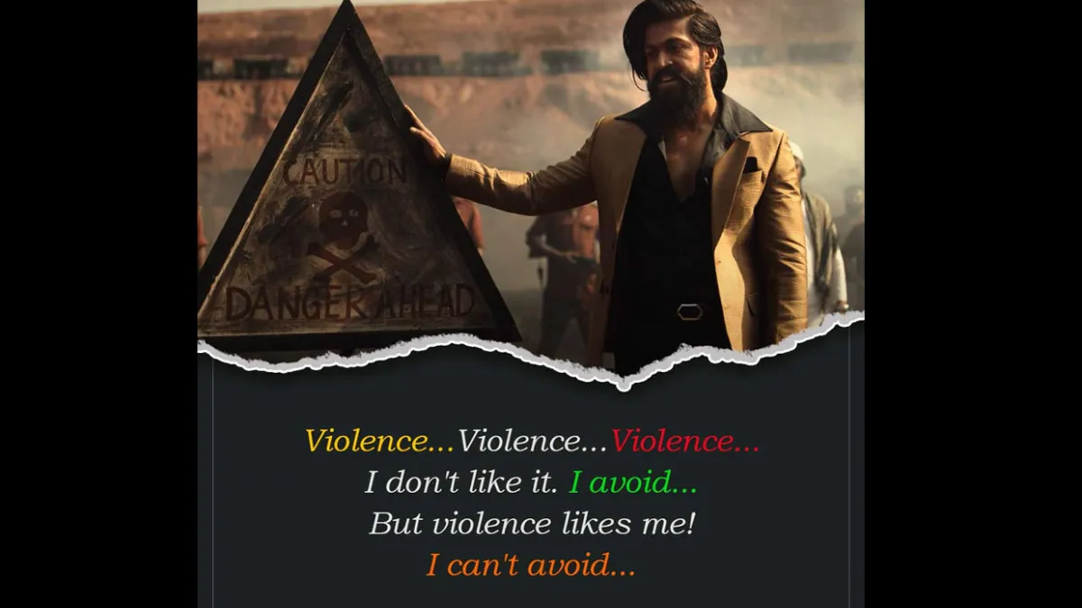 KGF  top 15 dialogues of Yash