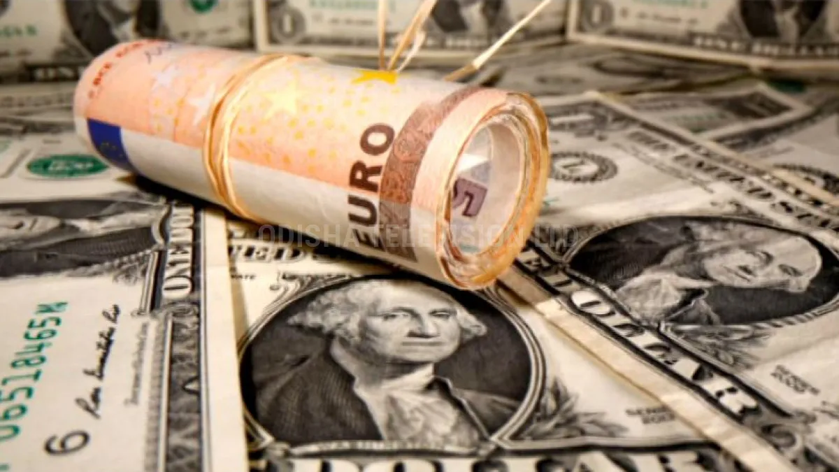 The rupee fell to 76.92 against the US dollar