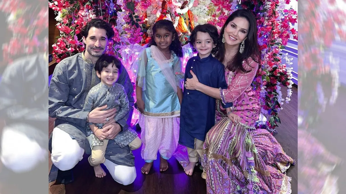 Sunny leone in ethnic look