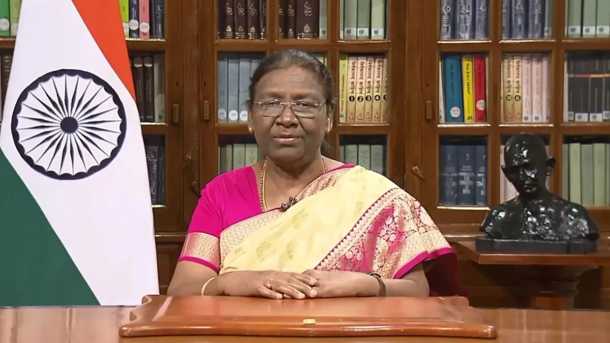 President Draupadi Murmu