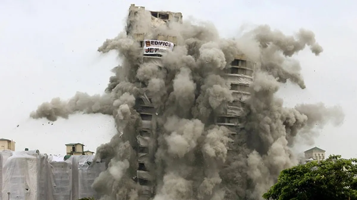 Twin Tower Demolition