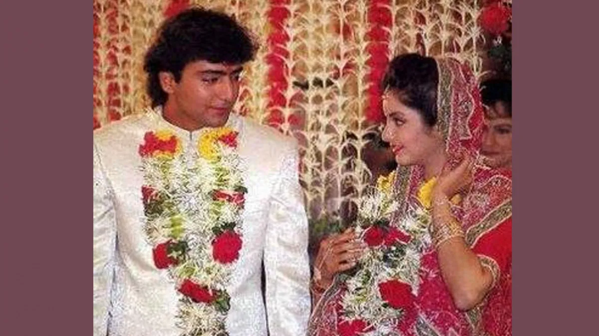 Divya Bharati and Sajjid Nadiyadwal Marriage