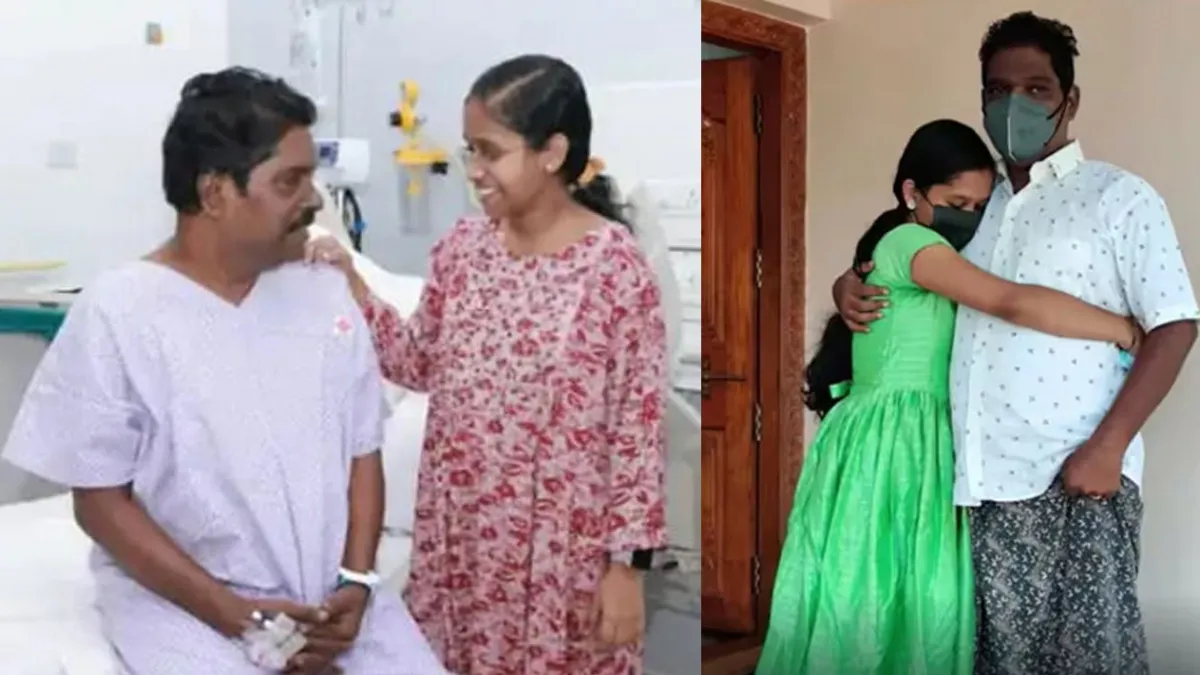 Kerala girl donates liver to her father