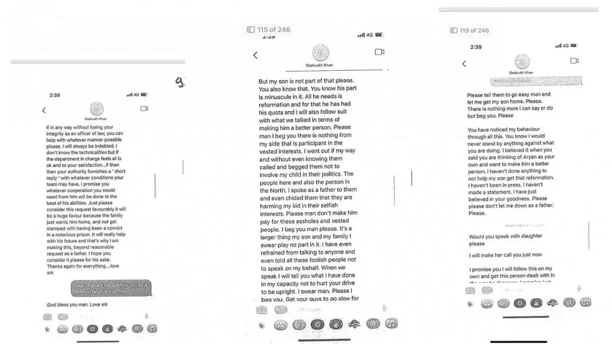 shah rukh khan begs sameer wankhede in Aryan khan case