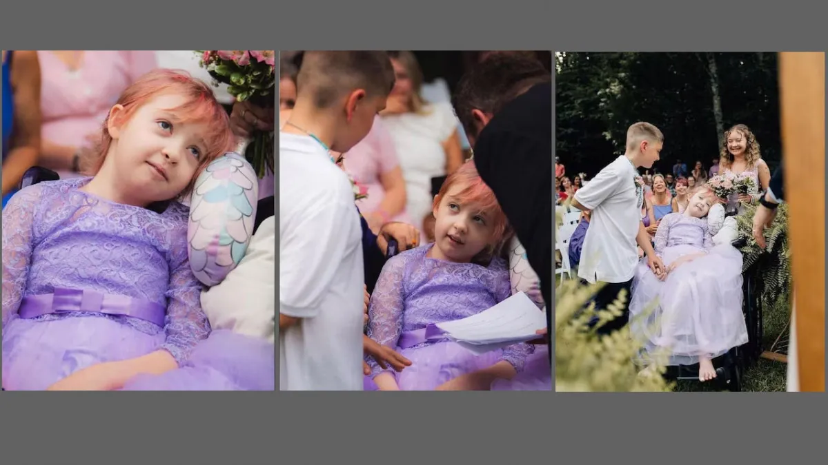 10 year old girl gets married days before dying of cancer