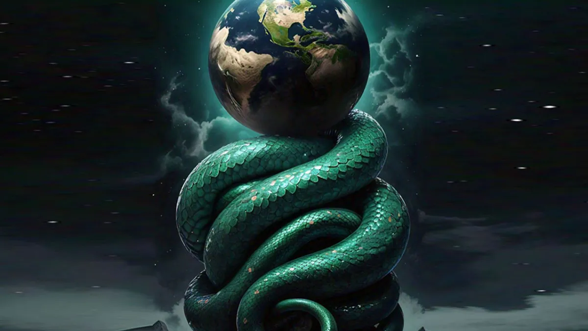 Due to the curse of one's birth mother, the snake will disappear from the world