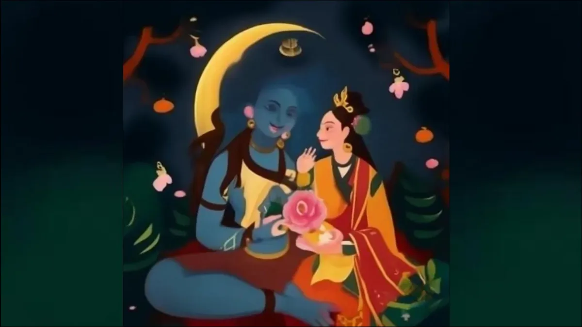 Chandra Deba's secret love affair with Tara, the wife of deba guru Vrihaspati