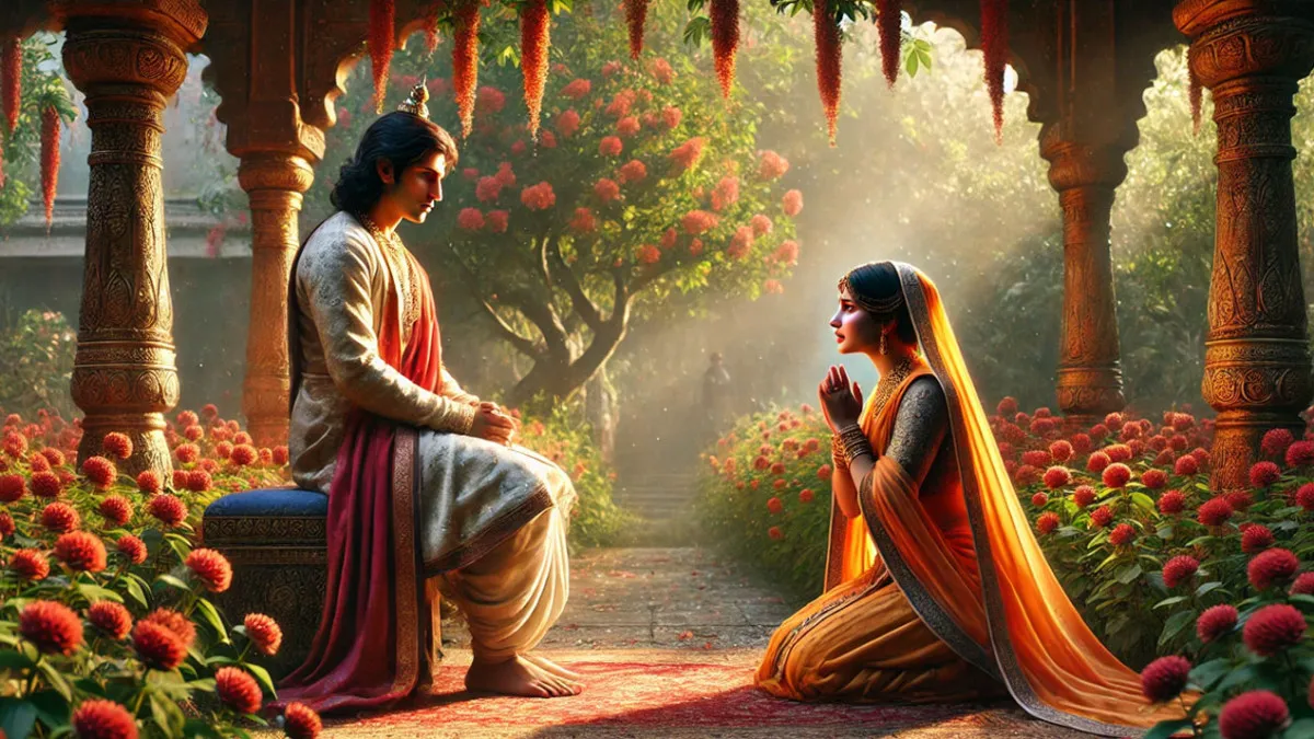 How did unmarried princess become mother