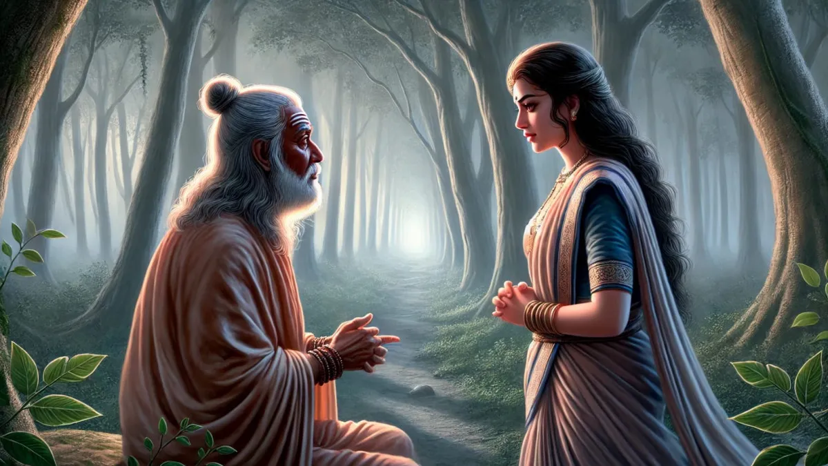 The story of a virgin mother gave birth to four sons