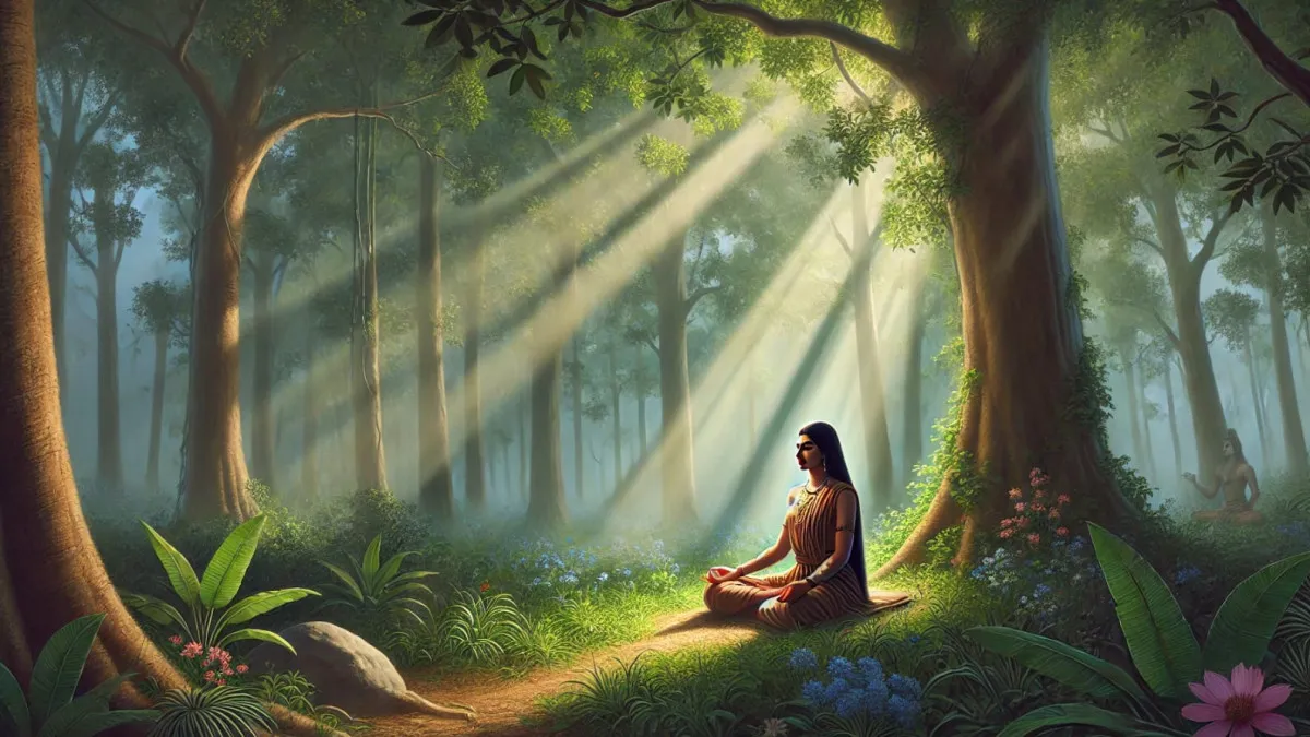 The story of a virgin mother gave birth to four sons 