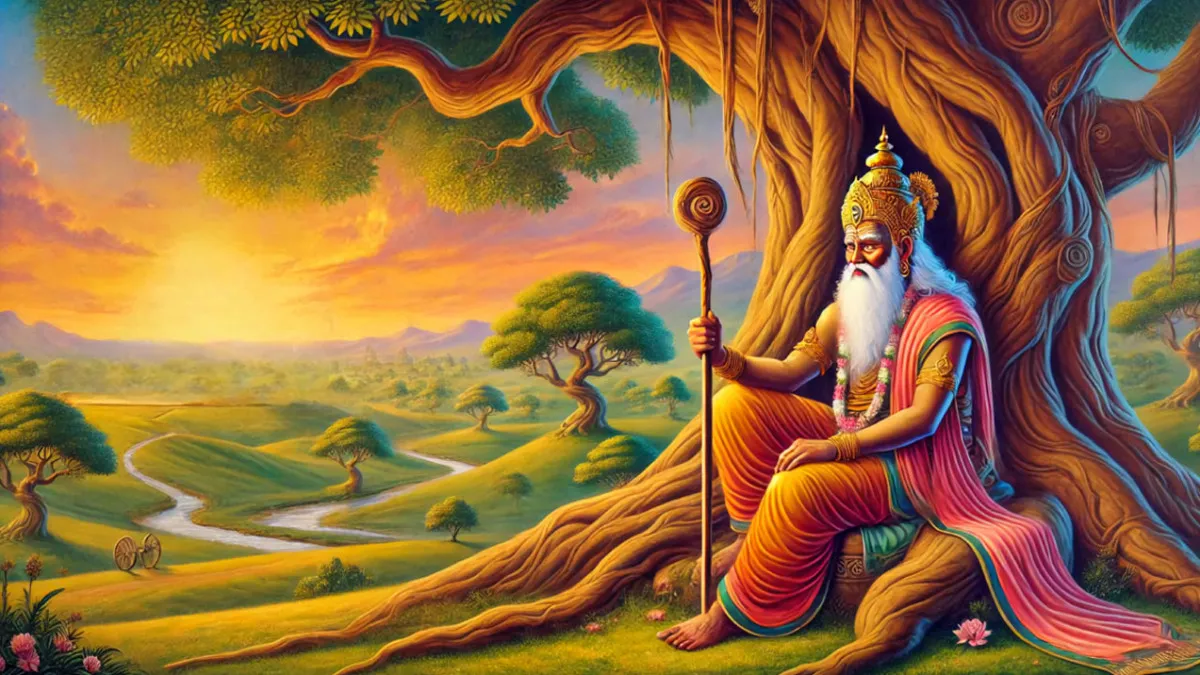 The old king took the edge of youth from his son and 