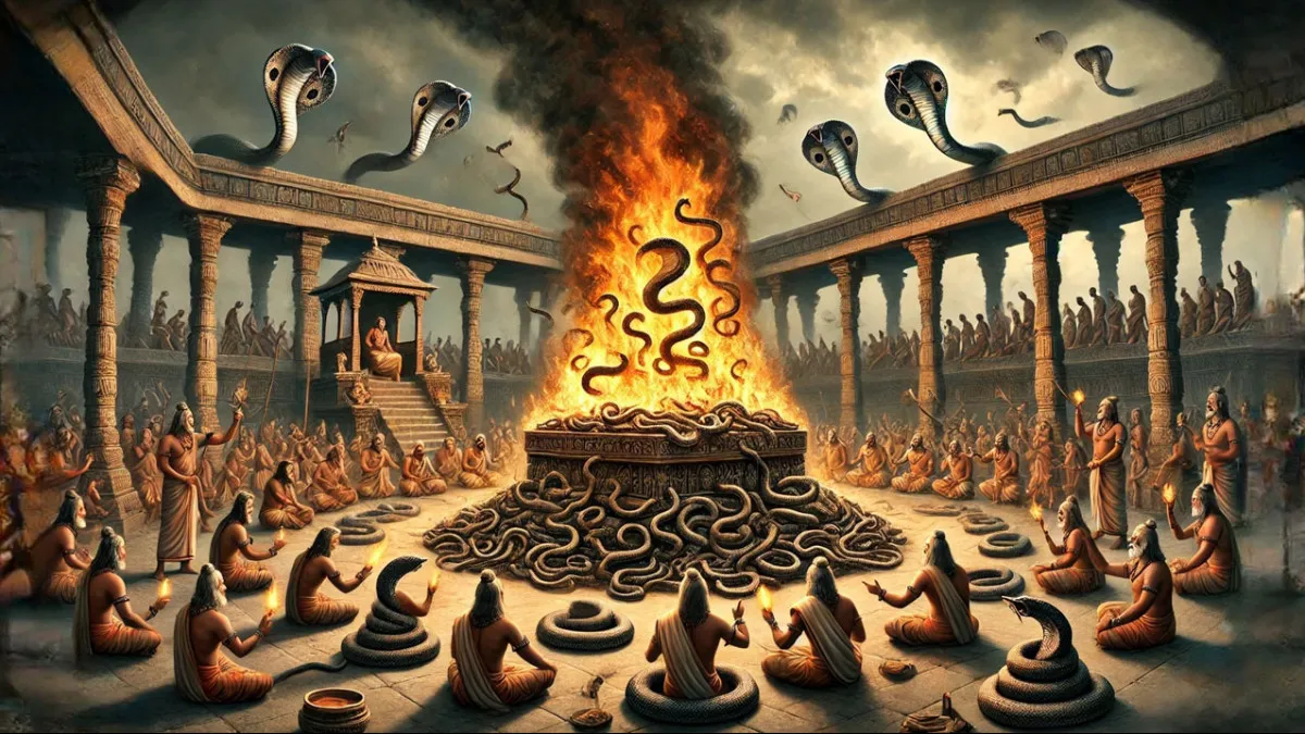 A promise to eradicate the snake race from the earth