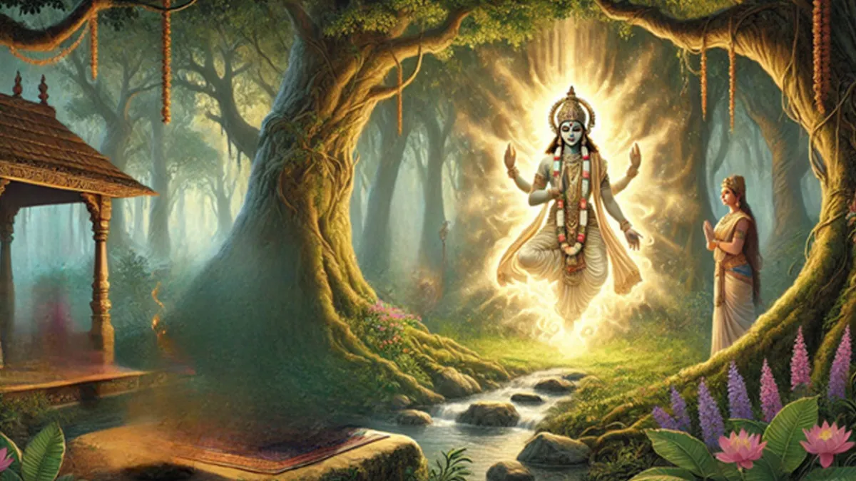 The story of a mother who gave birth to son by mantra 