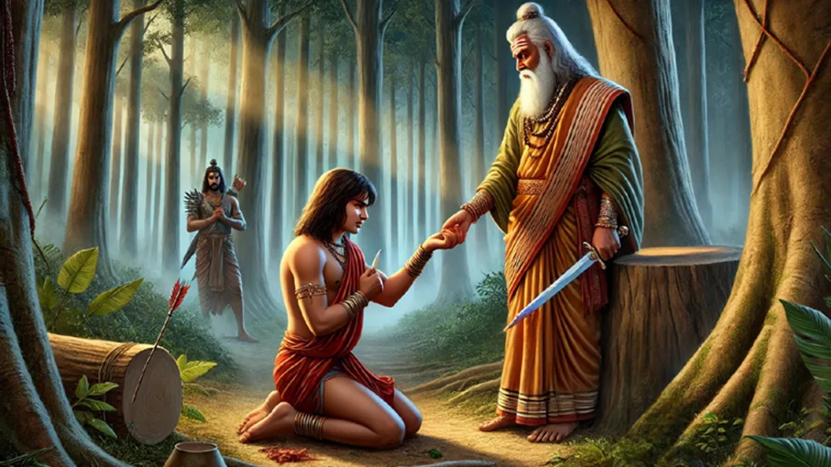 The story of a great guru's partiality 