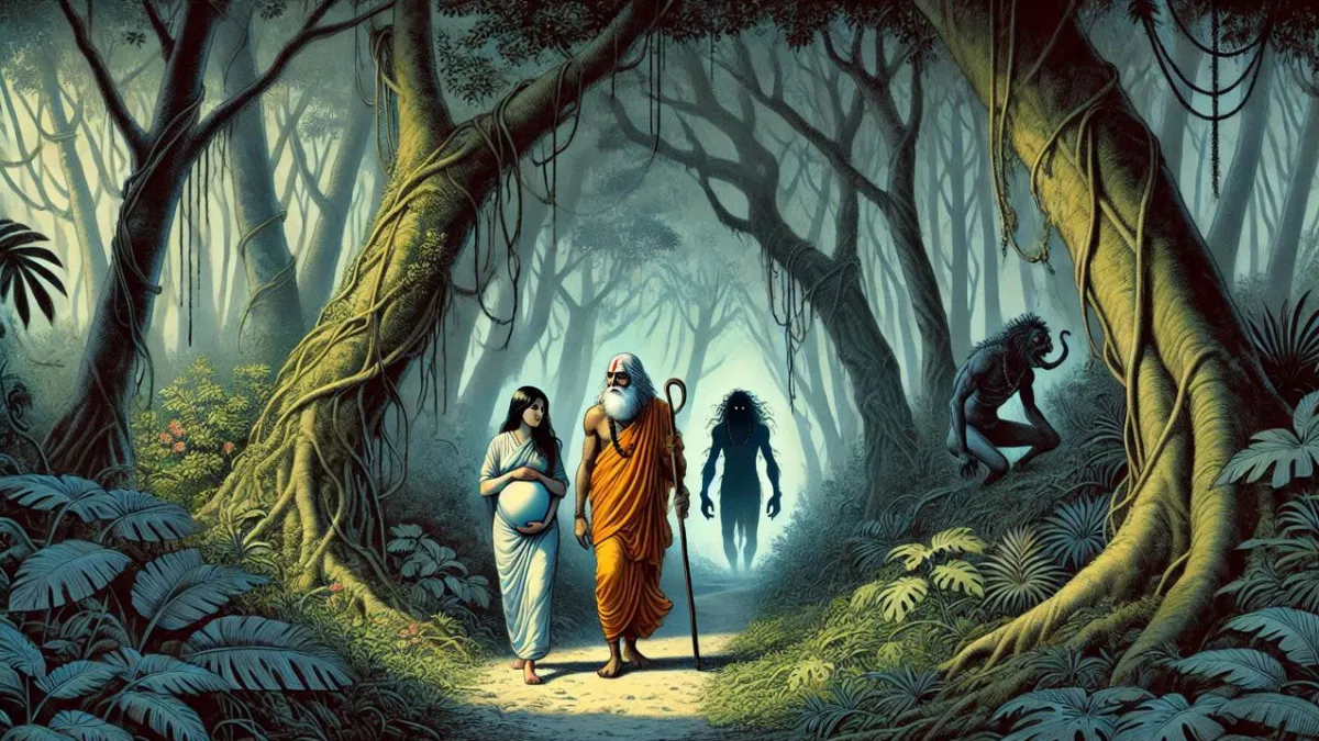 The story of a cursed king becoming a monster