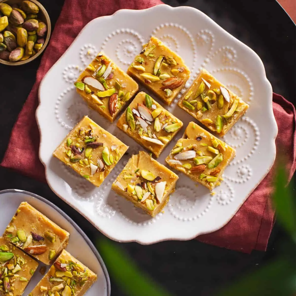 Soft Besan Ki Barfi - Sinfully Spicy