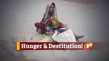 Elderly Woman In Odisha Found Eating Food Dropped On Road