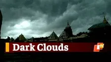 Puri Under Dark Clouds As Thunderstorm Activity Brings Heavy Rainfall & Wind
