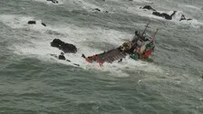 Cyclone Effects: Navy Goes To Rescue 297 Stuck On Oil rig, Barge