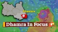 Cyclone Yaas’s Likely Landfall Spot Dhamra Experiencing Heavy Winds, Rainfall