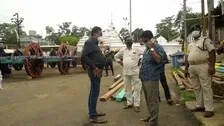 10 Servitors Held For Making Chariots For Banned Rath Yatra 